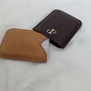 WOLF Dual-Tone Leather Card Holder